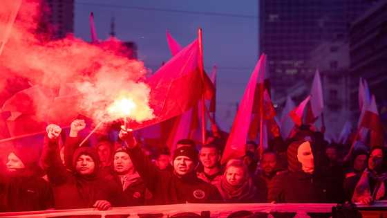 Far-right Poles have Ukraine on their minds at Independence Day march