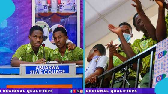 NSMQ: Ghanaian boy acquires foreign accent after school qualifies, video sparks joy