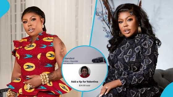 Photo of Afia Schwar working as an Uber driver in America trends, peeps react