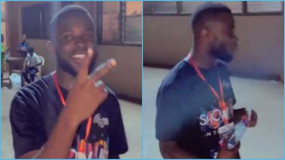 Ghana man gives GH2.00 cedis as offertory, friends tease him: "You go explain taya"