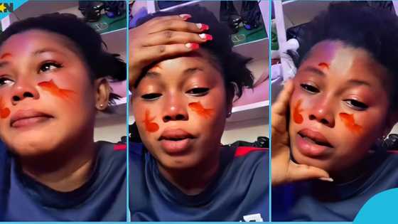 Ghanaian lady weeps as boyfriend jilts her for another lady: "I still love him"