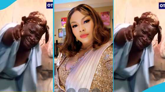 Ghanaian trader breaks down in tears as she recalls being allegedly duped by Nana Agradaa, video sparks anger