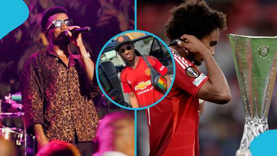 Europa League heartbreak: Kofi Kinaata’s sad post after Man United’s loss to Spurs