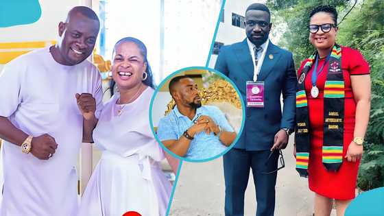 John Kumah's younger brother reacts to Lilian Aryeequaye's wedding after her late husband's death