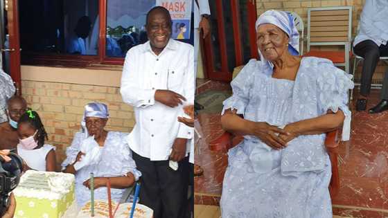 Beautiful photos pop up as Alan Kyerematen holds party for his mother on her 101st birthday