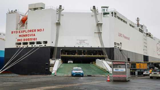 China's BYD lands auto shipment in car powerhouse Germany