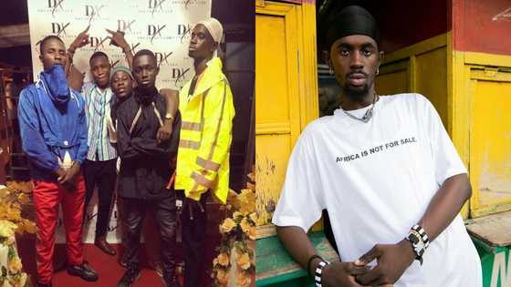 Black Sherif's hustling photo from 2019 drops; shows he has been working hard for long