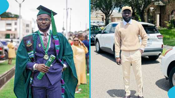 Bidiewuraba Bismark Bimpong: Charcoal seller's son secures fully funded scholarship to study abroad