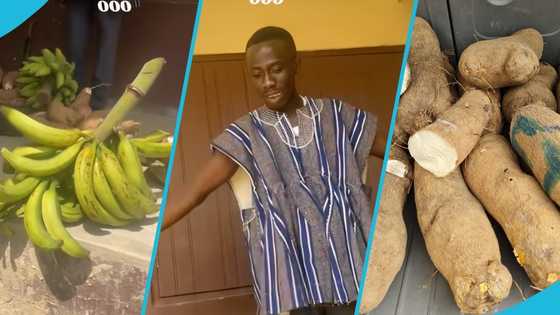 When Ghanaian teacher in village received heartwarming gifts from pupils