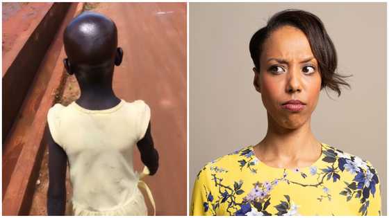 "Why that low" - Video of a young girl's serious 'sakora' haircut gets many talking online