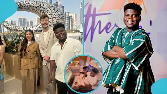 Wode Maya flaunts luxurious first-class Emirates experience, Ghanaians react