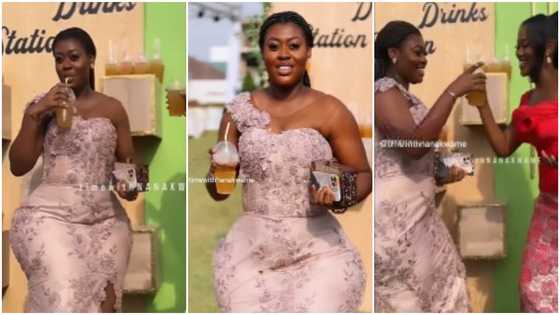 Curvy lady wows netizens as video of her at wedding reception drops: “She is natural”