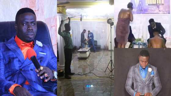 'Pastor' seen bathing female members reportedly an entertainer & video is fake