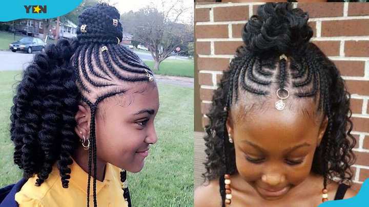 50+ beautiful African braids for kids: nice hairstyles to try - YEN.COM.GH