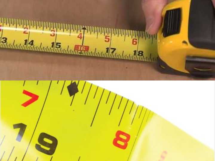 Tape Measure Function Full guide on how to read a tape measure in inches and centimetres ...