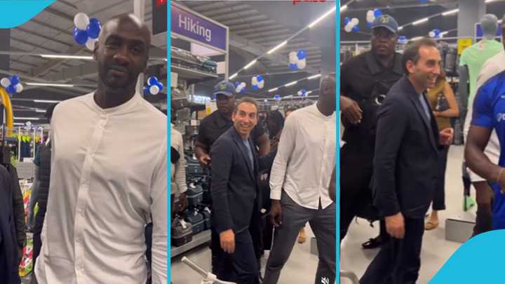 Otto Addo Spotted At A Shop With Bodyguards: 