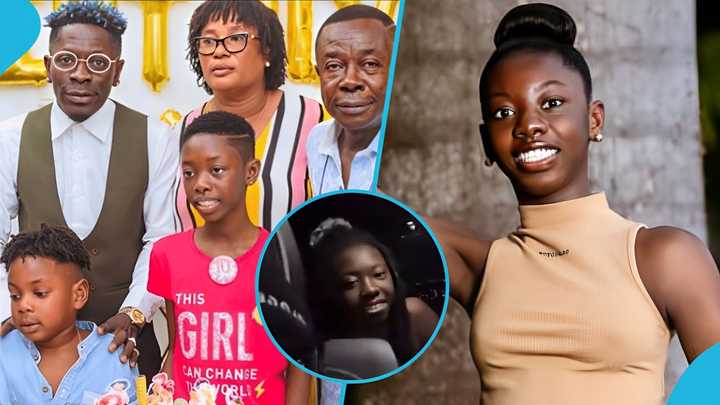 Shatta Wale: Musician's Daughter Cherissa Looks All Grown Up As She ...