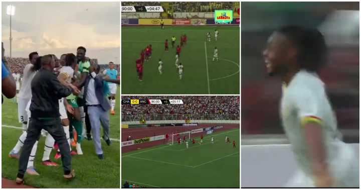 Ghana Vs Angola: Watch Antoine Semenyo's Last Minute Goal For Black ...