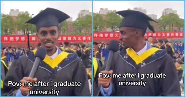 Graduation Chat University Graduate Thanks ChatGPT For Helping Him With His Assignments ...