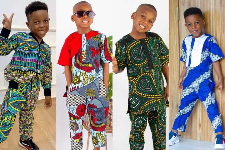 75 latest children's Ankara styles in 2024: for boys and girls (with ...