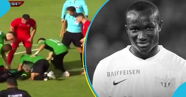 Raphael Dwamena Dies At 28: Video Of GH Striker's Last Game Before ...