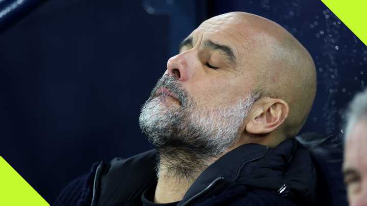 Video of Pep Guardiola Almost in Tears After Losing to Aston Villa ...