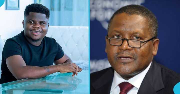 Popular Ghanaian YouTuber Wode Maya Meets Africa's Richest Man Dangote ...