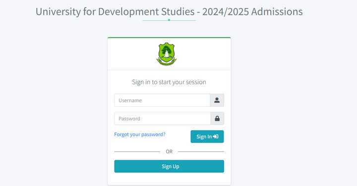 Uds Application UDS admission: forms, requirements, fees and deadline 2024 - YEN.COM.GH
