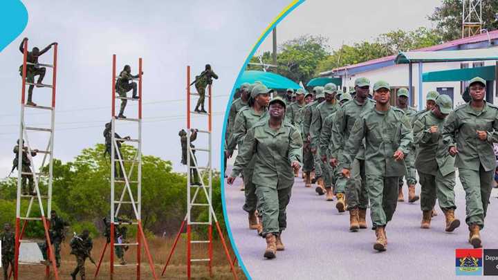 First batch of 2,000 set to commence training as part of Ghana army enlistment exercise