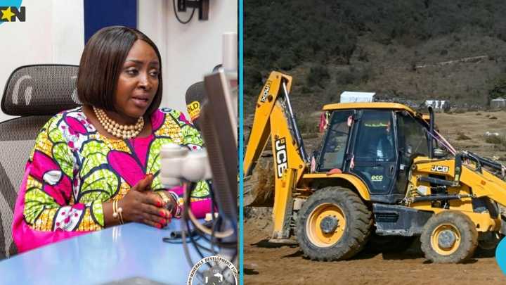 Illegal mining: Hannah Bissiw-Kotei claims 33 excavators disappeared in police custody